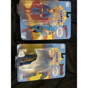 McFarlane Superman and darkside figures NIB SEALED